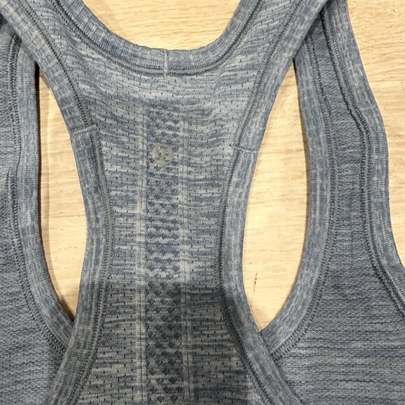 Lululemon Tank Top; size Small, but no tag Blue "denim" color - Picture 8 of 15